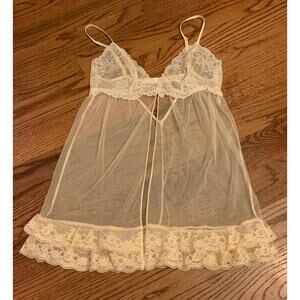 Victoria's Secret cream lace Lingerie